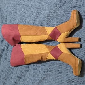 Otk heeled boots. Size 7.